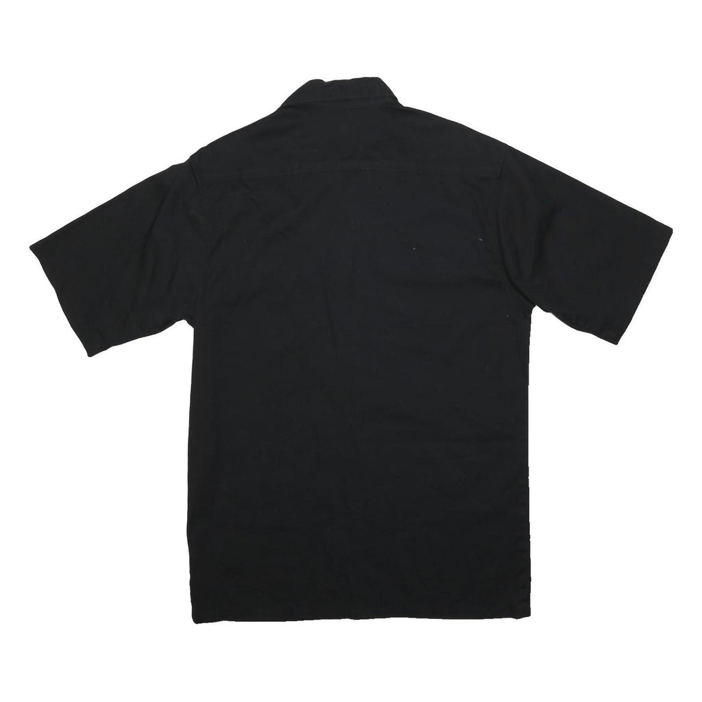 CARHARTT Mens Black Epic Brewing Cotton Blend Work Shirt M Durable Button Down