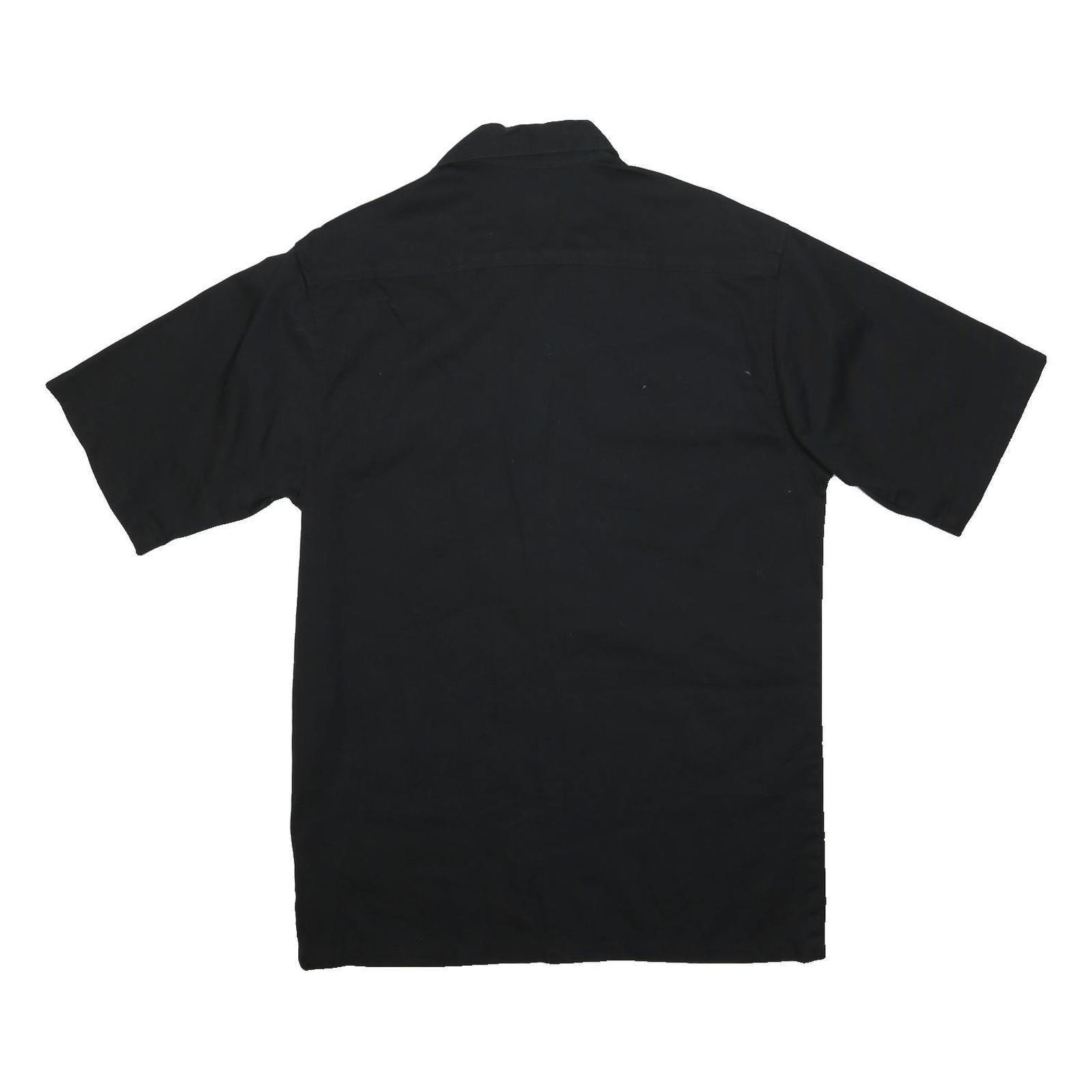 CARHARTT Mens Black Epic Brewing Cotton Blend Work Shirt M Durable Button Down