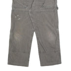 DICKIES Mens Regular Fit Grey Cotton Workwear Trousers W30 L24 Utility