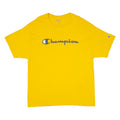 CHAMPION Mens T-Shirt Yellow XL
