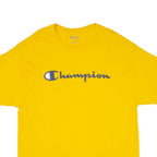 CHAMPION Mens T-Shirt Yellow XL