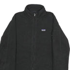 PATAGONIA Womens Black Fleece Jacket L Polyester Zip Outdoor Casual Warm