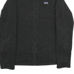 PATAGONIA Womens Black Fleece Jacket L Polyester Zip Outdoor Casual Warm