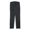 LEVI'S 511 Slim Mens Jeans Black Slim Skinny Denim Medium W29 L32 Zip Closure