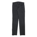 LEVI'S 511 Slim Mens Jeans Black Slim Skinny Denim Medium W29 L32 Zip Closure