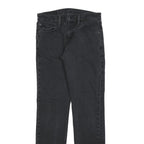 LEVI'S 511 Slim Mens Jeans Black Slim Skinny Denim Medium W29 L32 Zip Closure