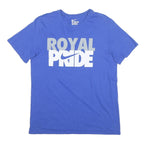 NIKE Mens Blue Royal Pride Graphic T-Shirt M Short Sleeve Crew Neck Cotton Blend