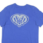 NIKE Mens Blue Royal Pride Graphic T-Shirt M Short Sleeve Crew Neck Cotton Blend