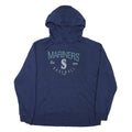 FANATICS Mens Navy Mariners Baseball Pullover Hoodie XL Sports Sweatshirt