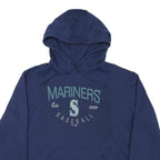 FANATICS Mens Navy Mariners Baseball Pullover Hoodie XL Sports Sweatshirt