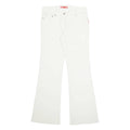 BROADWAY Womens Corduroy Trousers Beige Regular Bootcut W30 L31