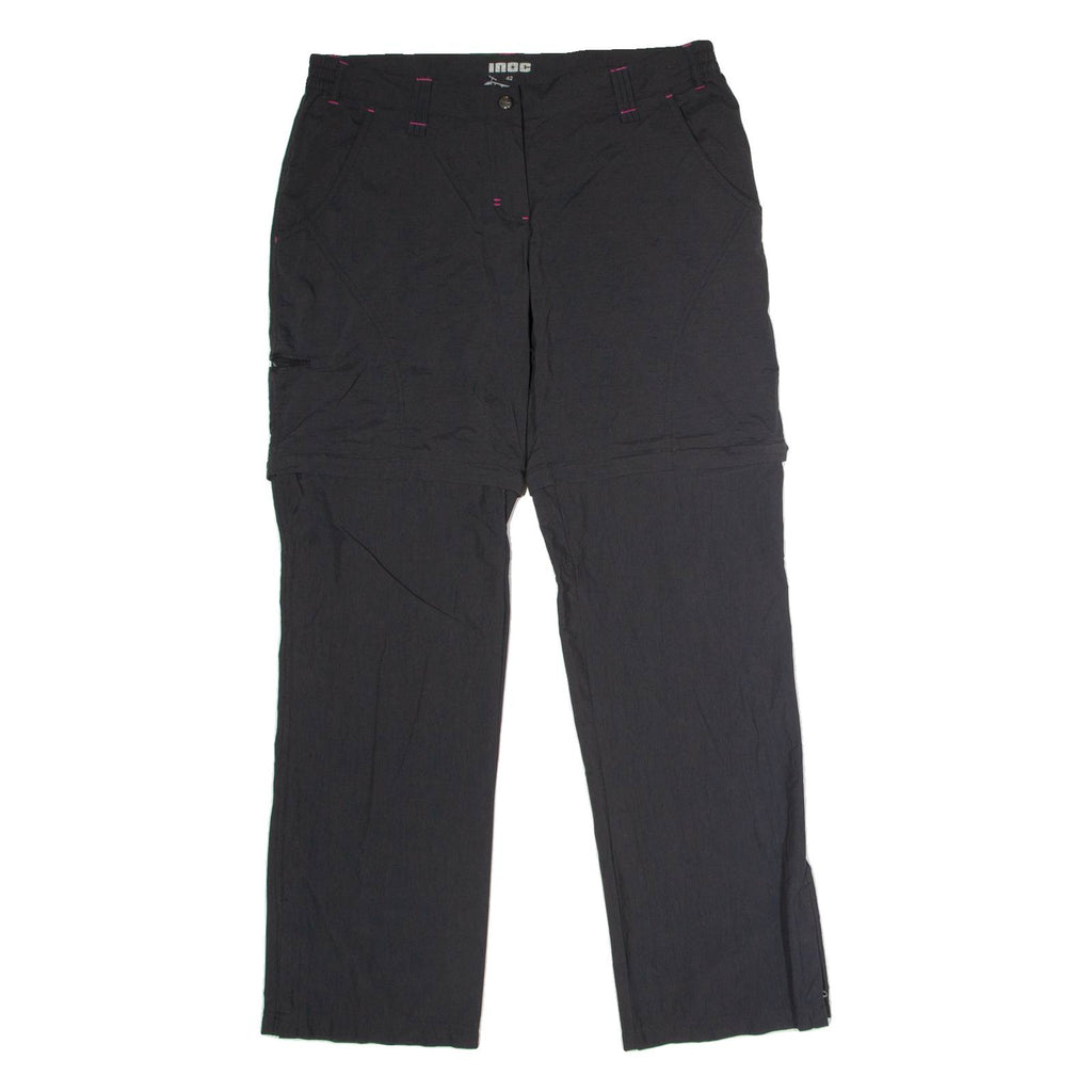 INOC Outdoor Womens Trousers Grey Regular Straight W34 L32