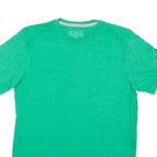 RUSSELL ATHLETIC Mens T-Shirt Green Crew Neck M