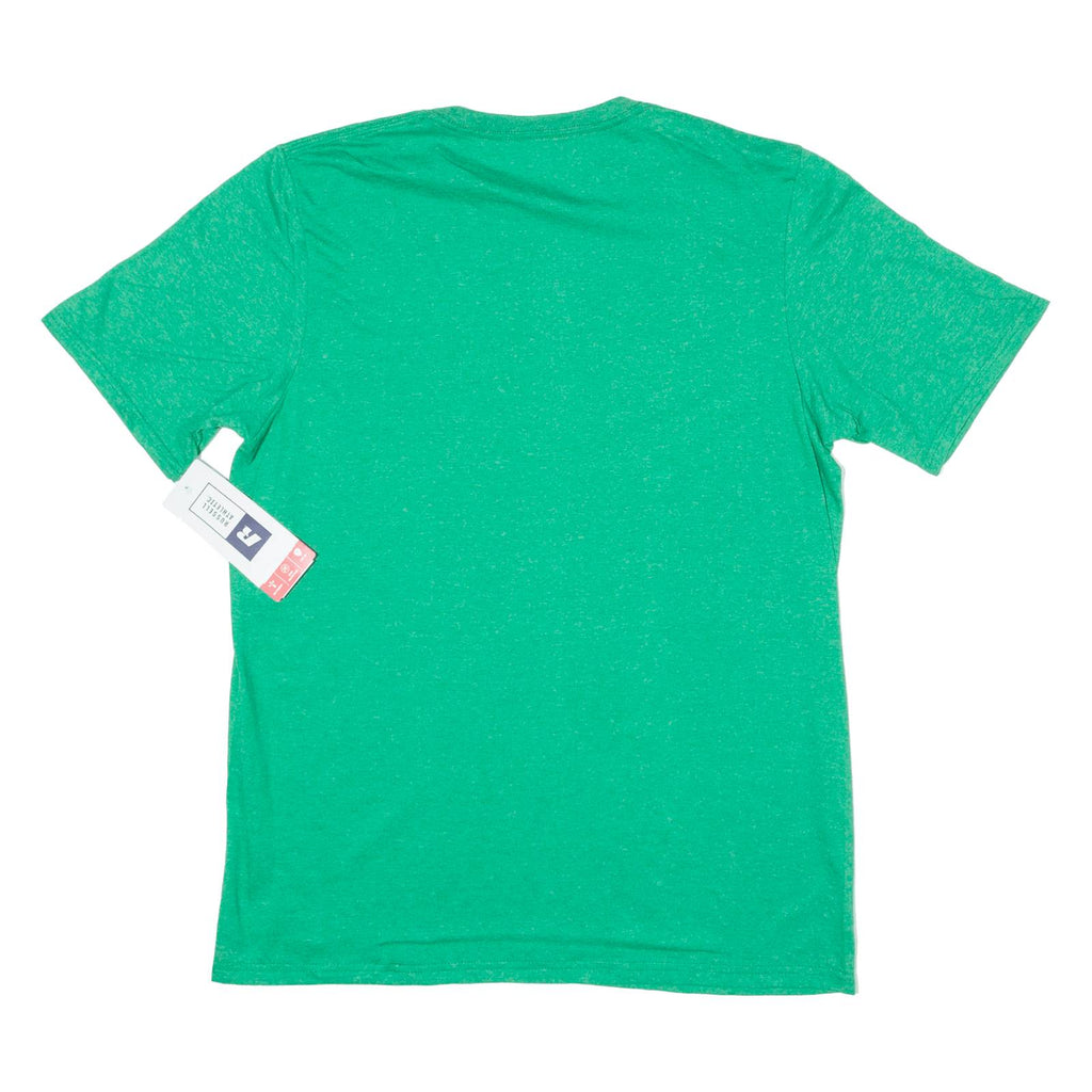 RUSSELL ATHLETIC Mens T-Shirt Green Crew Neck M
