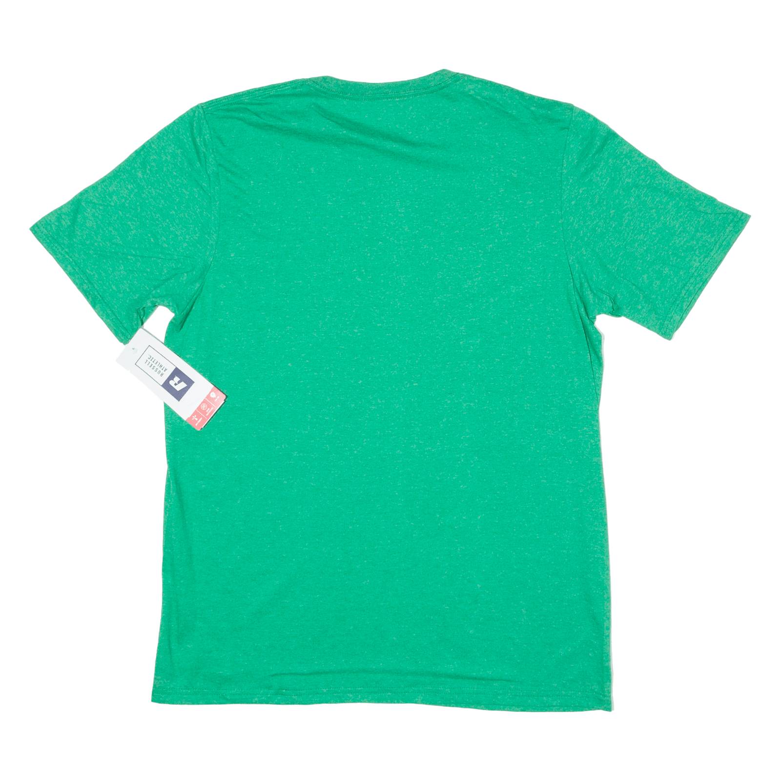 RUSSELL ATHLETIC Mens T-Shirt Green Crew Neck M