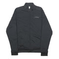 ADIDAS Mens Black Jacket S Polyester Zip Track Three Stripes Sportswear