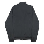 ADIDAS Mens Black Jacket S Polyester Zip Track Three Stripes Sportswear