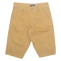 KANGOL Mens Chino Shorts Brown XS W28