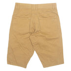 KANGOL Mens Chino Shorts Brown XS W28