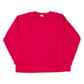 LEE Womens Sweatshirt Red XL
