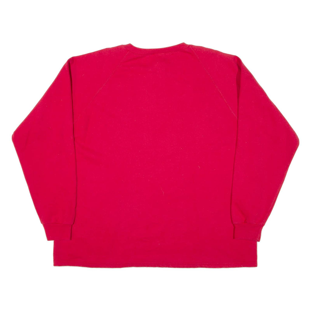LEE Womens Sweatshirt Red XL