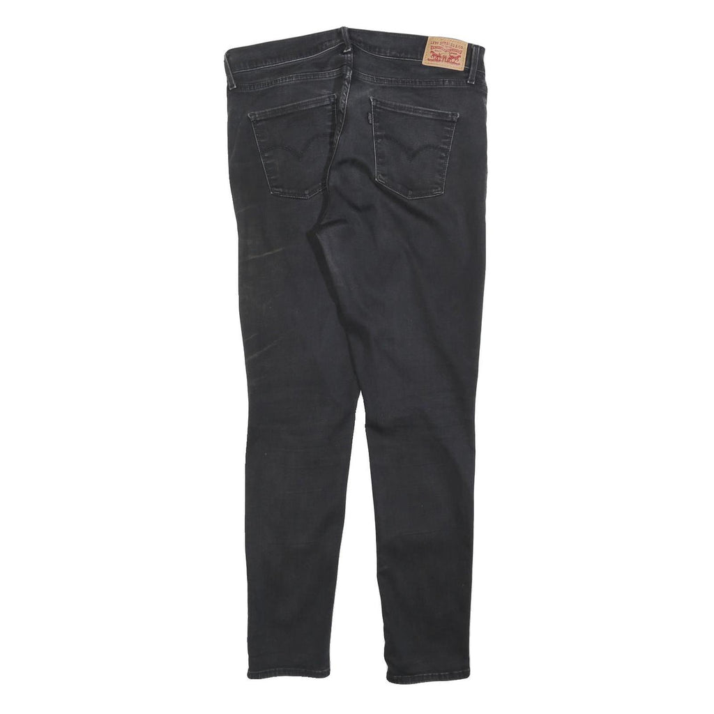 LEVI'S 311 Womens Jeans Black Slim Skinny Denim Medium W31 L30 Stretch Cotton