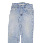 CARHARTT Mens Jeans Blue Relaxed Straight Denim Light Wash W34 L32 Casual