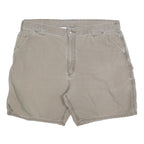 CARHARTT Mens Shorts Beige Casual XL W40 Durable Cotton Blend Workwear