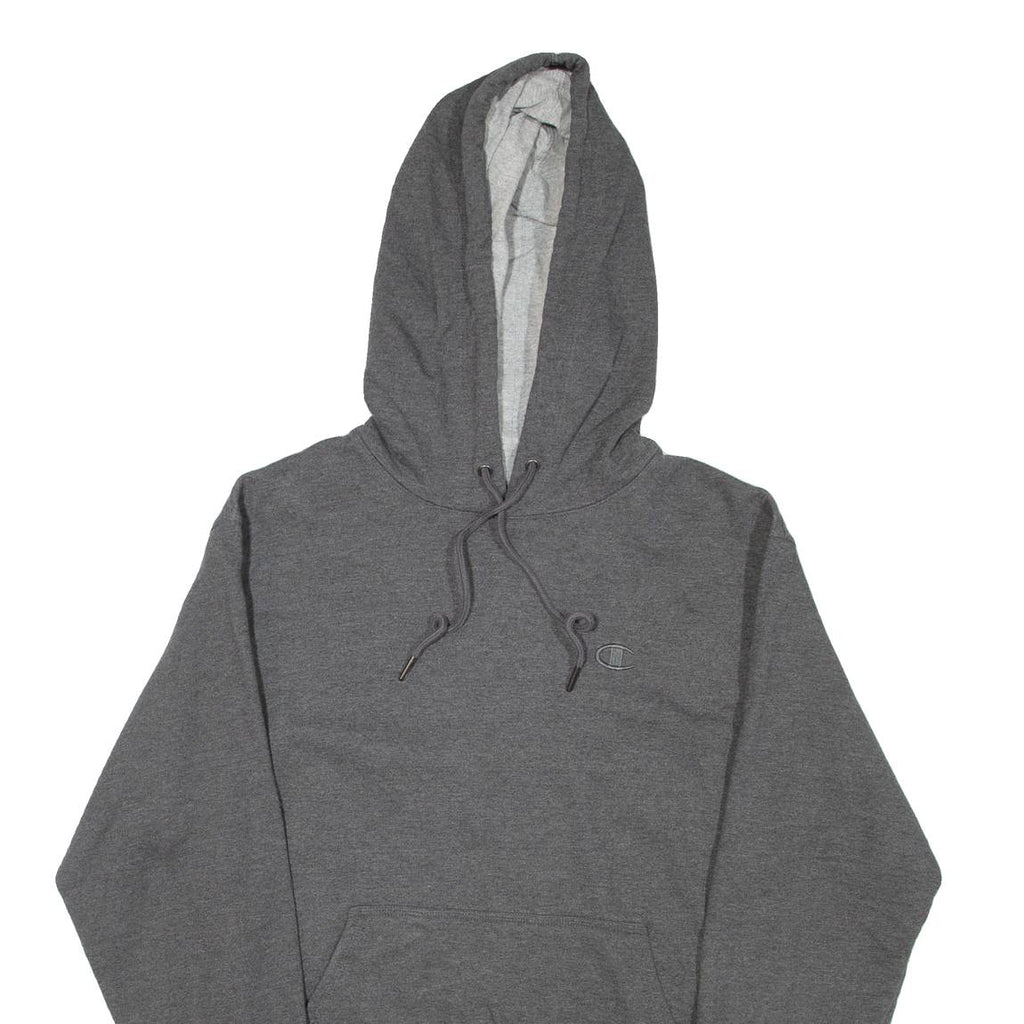 CHAMPION Mens Grey Hoodie S