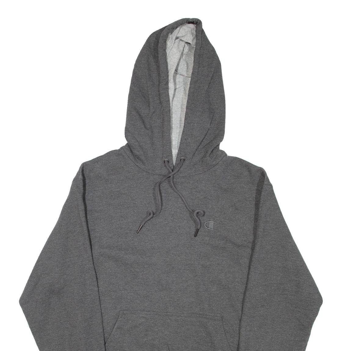 CHAMPION Mens Grey Hoodie S