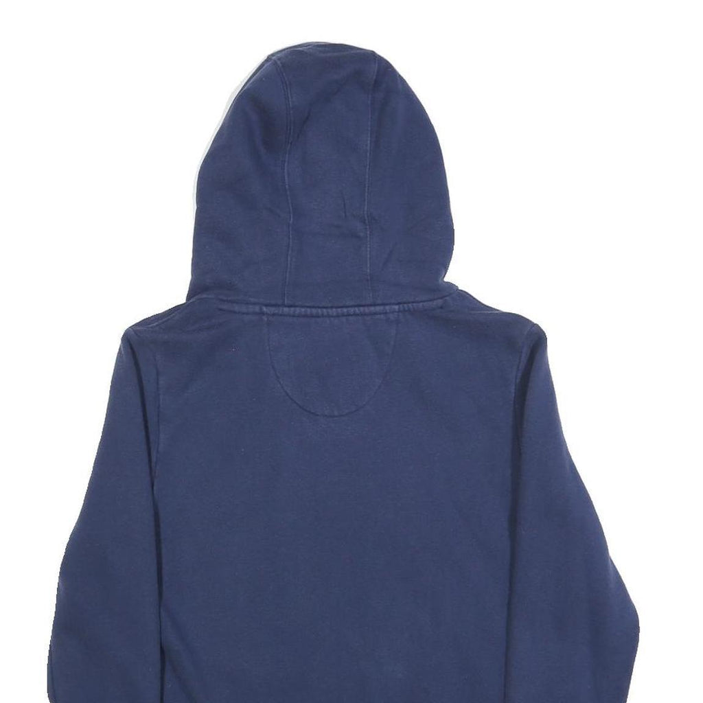 FANATICS Womens Navy Blue Broncos Pullover Hoodie M Cotton Blend Casual