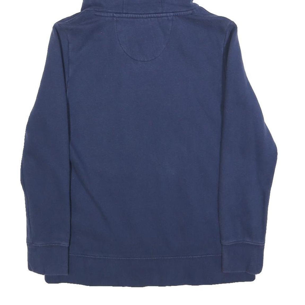 FANATICS Womens Navy Blue Broncos Pullover Hoodie M Cotton Blend Casual