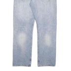 LEVI'S 501 Mens Jeans Blue Regular Straight Denim Light W38 L32 Classic Button