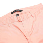 CALVIN KLEIN JEANS Womens Pink Slim Tapered Trousers W29 L24 Cotton Blend Zip