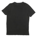 PUMA Mens Black Graphic T-Shirt S Short Sleeve Crew Neck Sport Casual