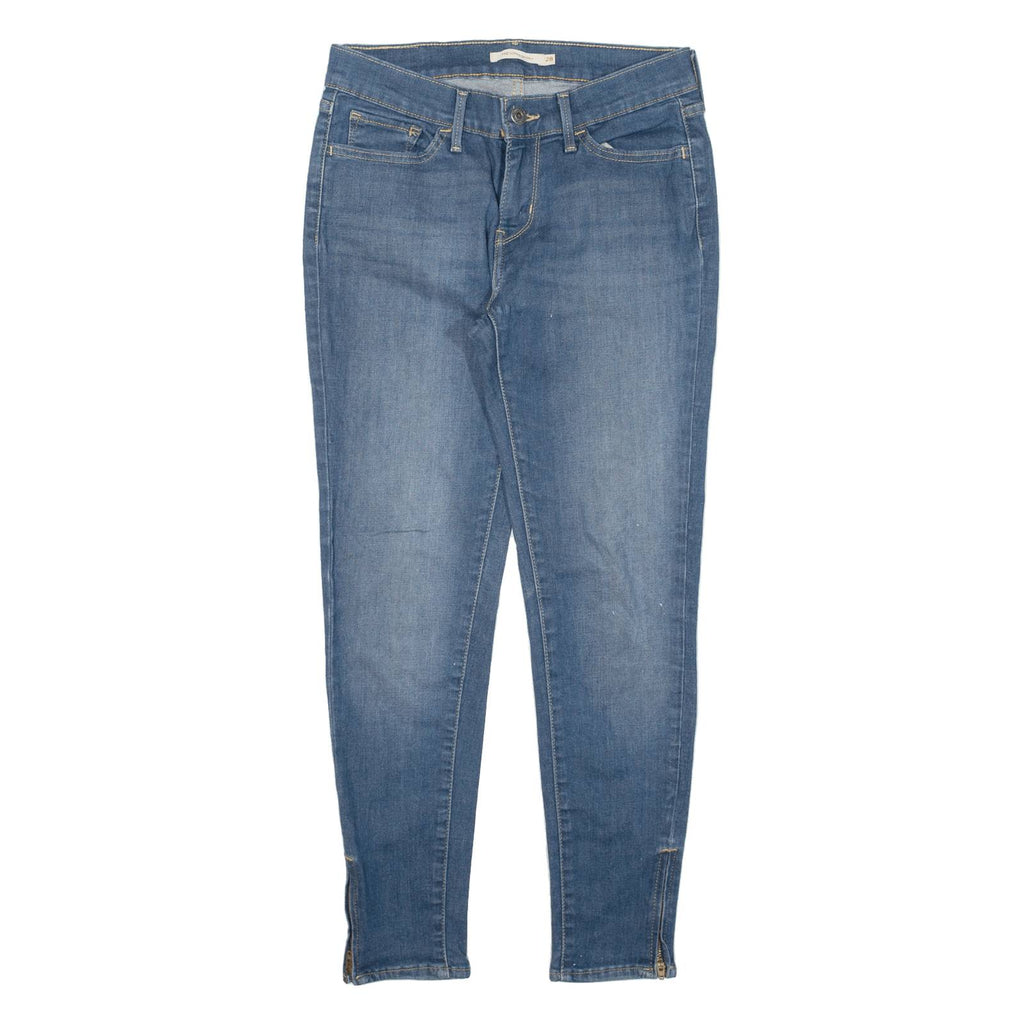 LEVI'S 710 Womens Jeans Blue Slim Skinny W28 L26