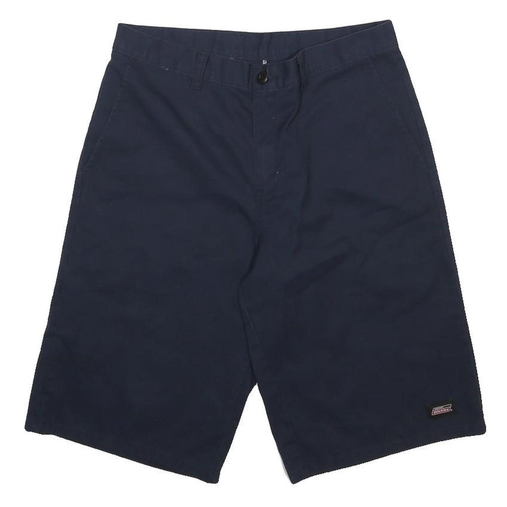 DICKIES Mens Shorts Navy Blue Casual Plain M W32 Workwear Comfortable