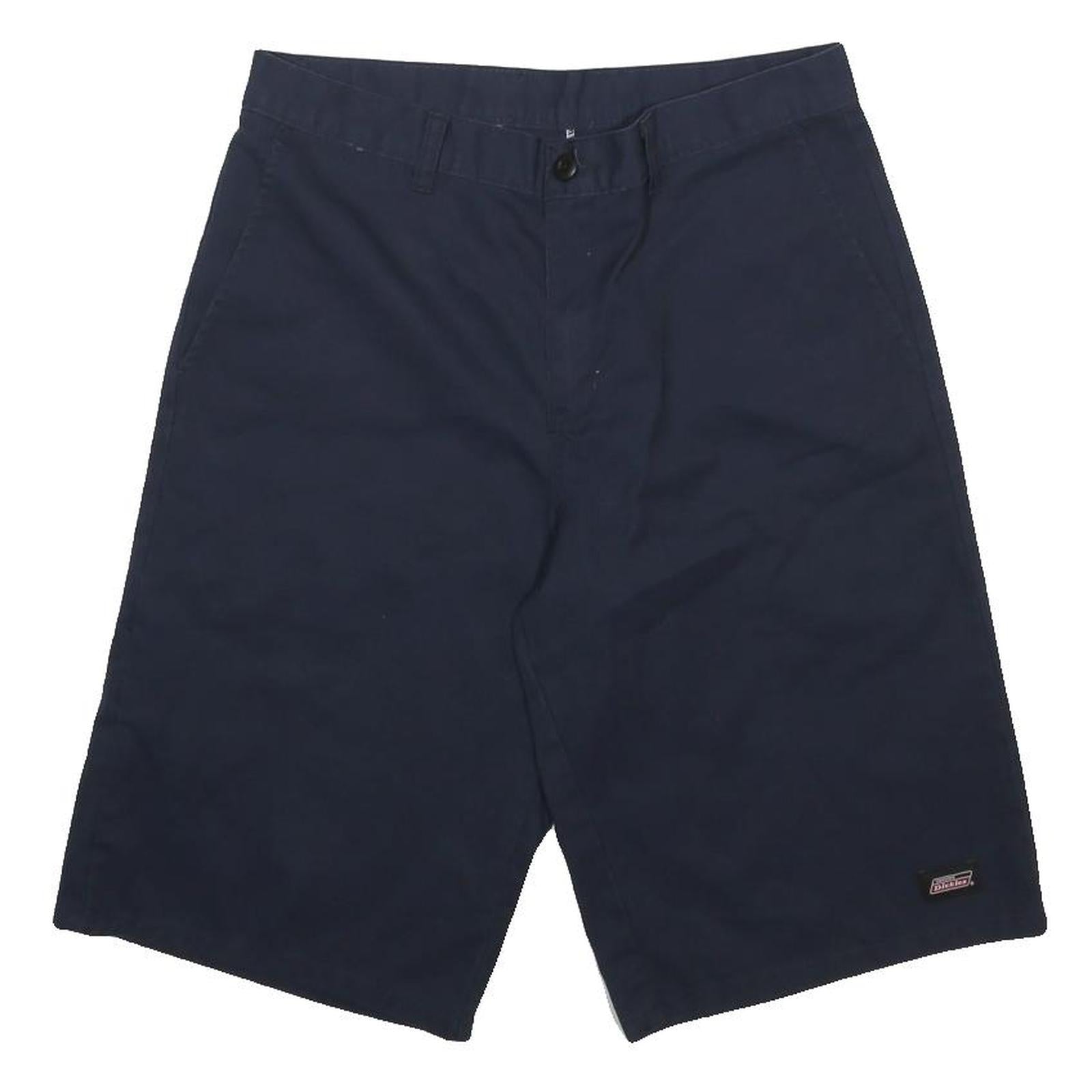 DICKIES Mens Shorts Navy Blue Casual Plain M W32 Workwear Comfortable