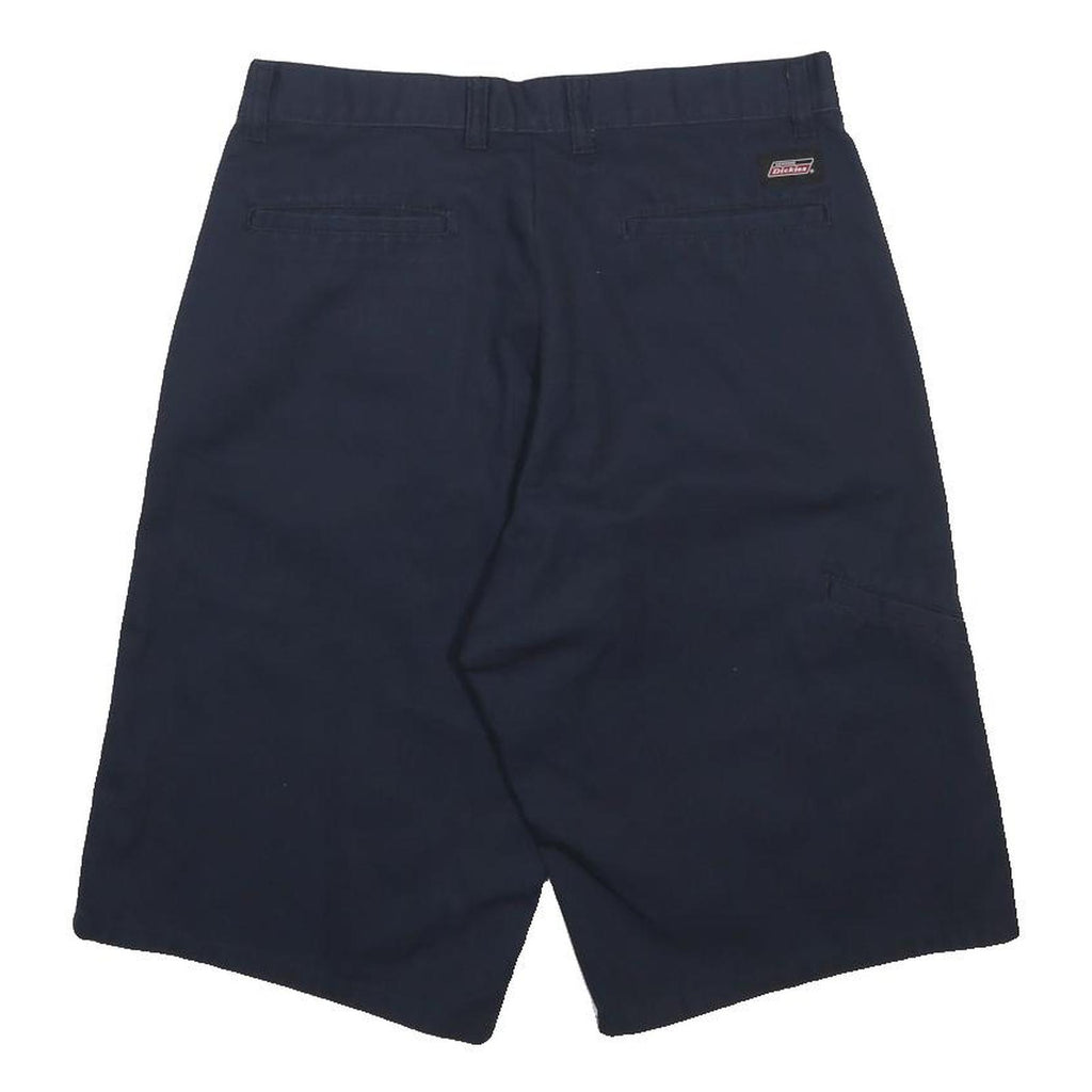 DICKIES Mens Shorts Navy Blue Casual Plain M W32 Workwear Comfortable