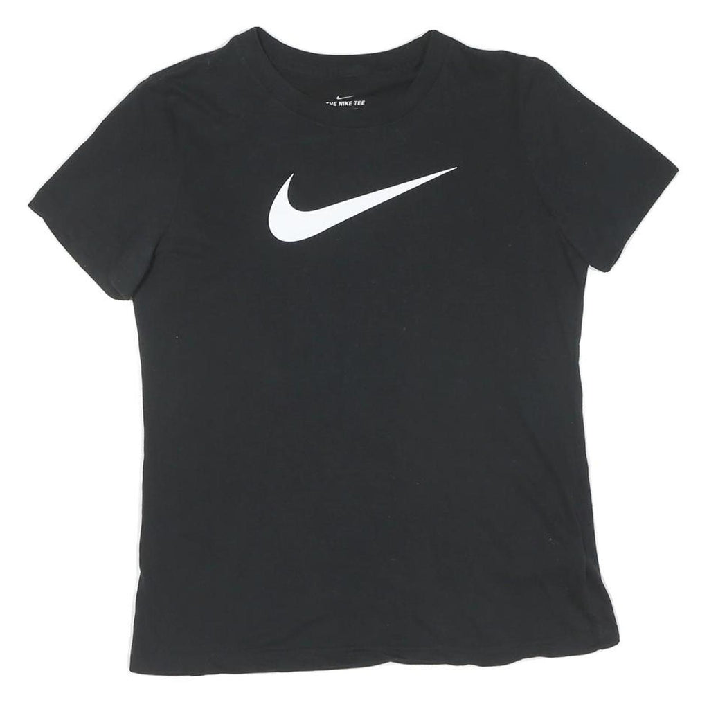 NIKE Mens Black S Short Sleeve Crew Neck Graphic T-Shirt