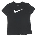 NIKE Mens Black S Short Sleeve Crew Neck Graphic T-Shirt