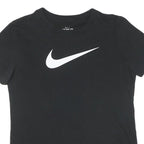 NIKE Mens Black S Short Sleeve Crew Neck Graphic T-Shirt