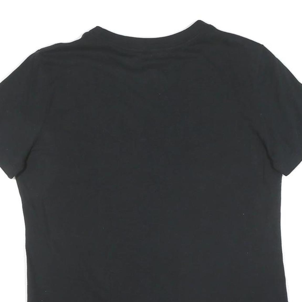 NIKE Mens Black S Short Sleeve Crew Neck Graphic T-Shirt