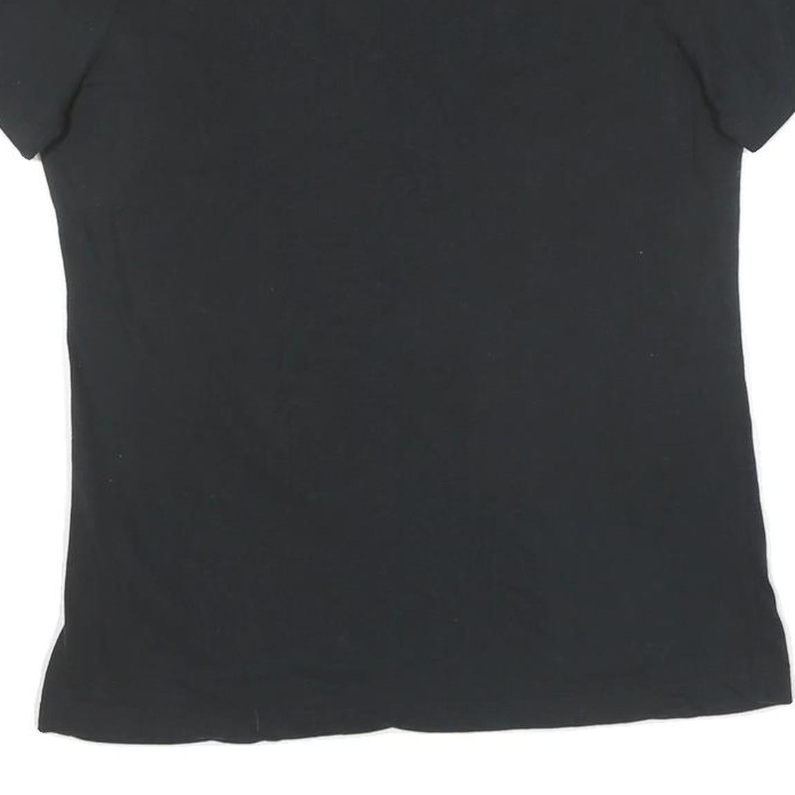 NIKE Mens Black S Short Sleeve Crew Neck Graphic T-Shirt