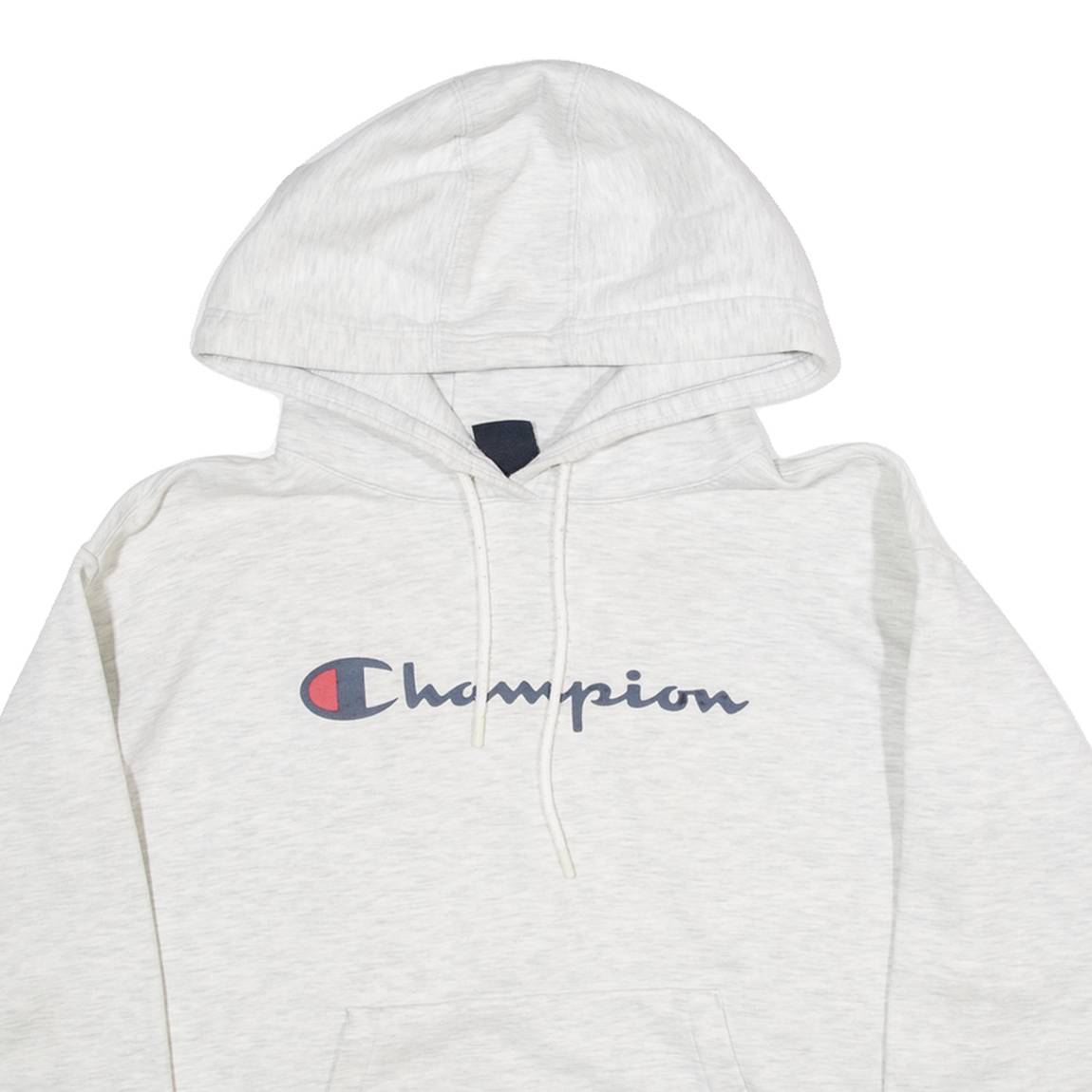 CHAMPION Womens Grey Hoodie M