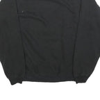 HANES Womens Black Texas Sweatshirt Crew Neck L Cotton Blend Pullover Casual