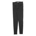 LEVI'S Womens Black Slim Skinny Denim Dark W27 L30 Cotton Blend Zip Jeans