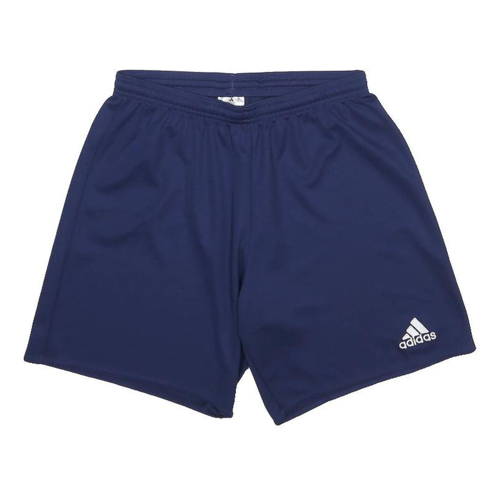 ADIDAS Womens Shorts Blue Sports Casual M W26 Elastic Waist Lightweight
