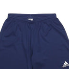 ADIDAS Womens Shorts Blue Sports Casual M W26 Elastic Waist Lightweight