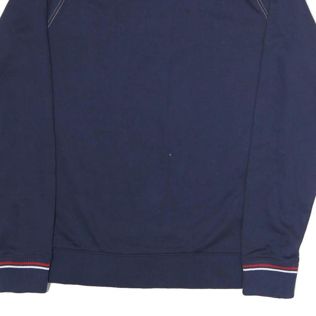 FILA Mens Navy Blue Crew Neck M Cotton Logo Sweatshirt